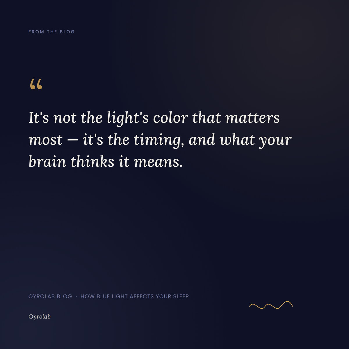 How Blue Light Affects Your Sleep