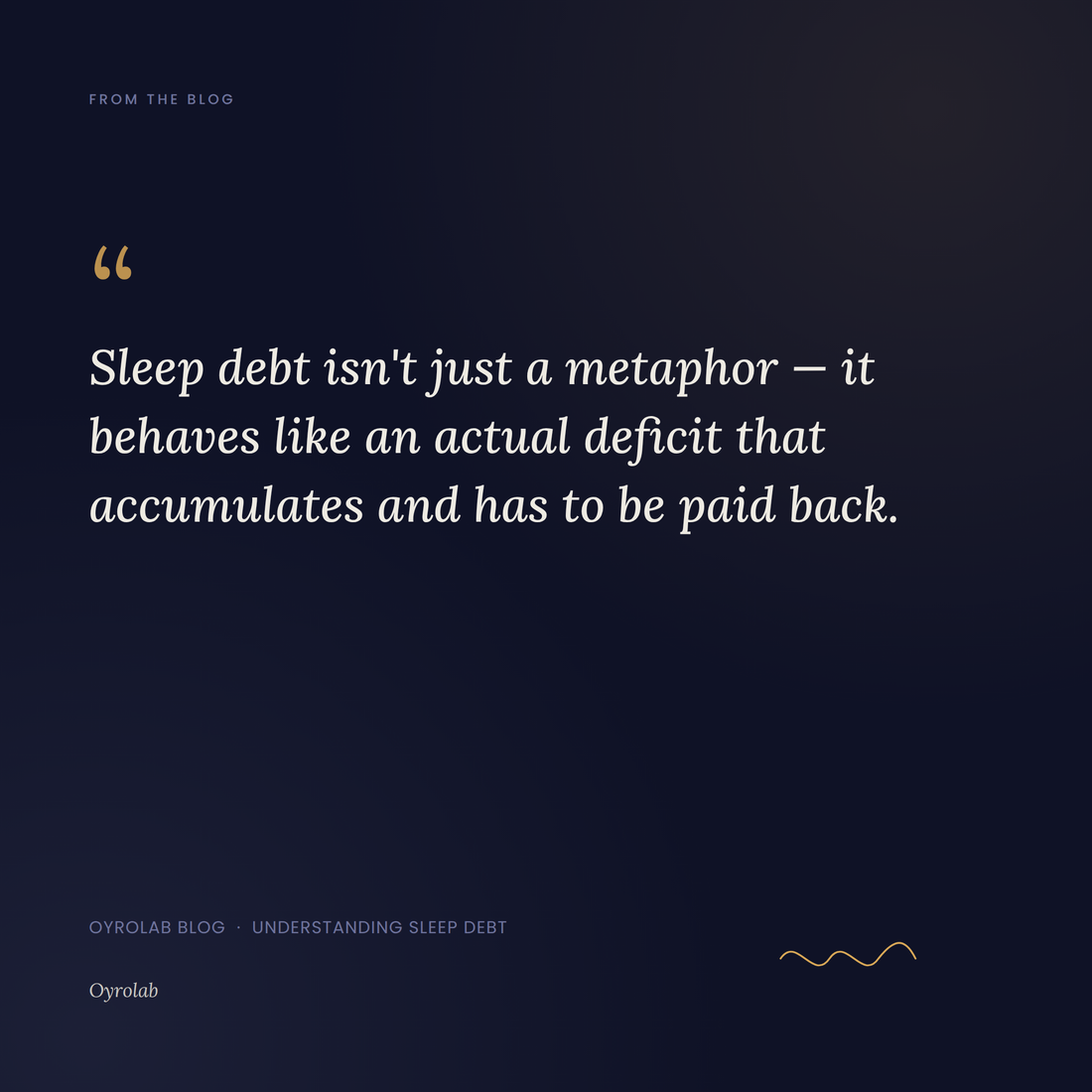 Understanding Sleep Debt and How to Recover From It
