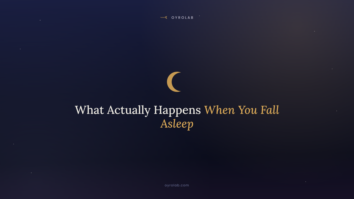 What Actually Happens When You Fall Asleep